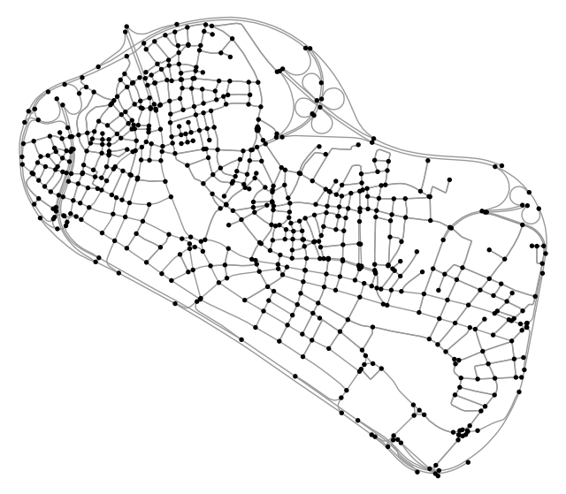 Network connectivity analysis with node relationships